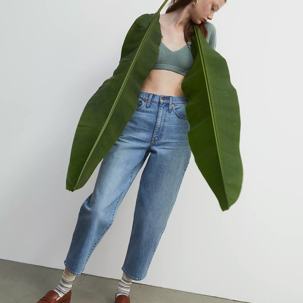 NWT Madewell Pull-On Jeans in Keefe Wash Size 33